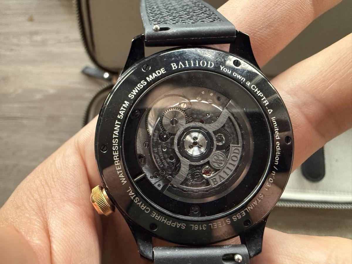 Swiss Orologi: Montre Baillod Chapitre Delta édition limitée  – Usato da Boudevilliers venduto da Loki007117 4