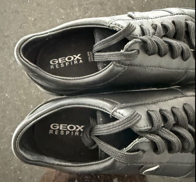 Geox Scarpe da donna: schwarze Leder GEOX Schuhe, Grösse 37 – Nuovo (secondo la descrizione) da Rothenburg venduto da Patri00 2