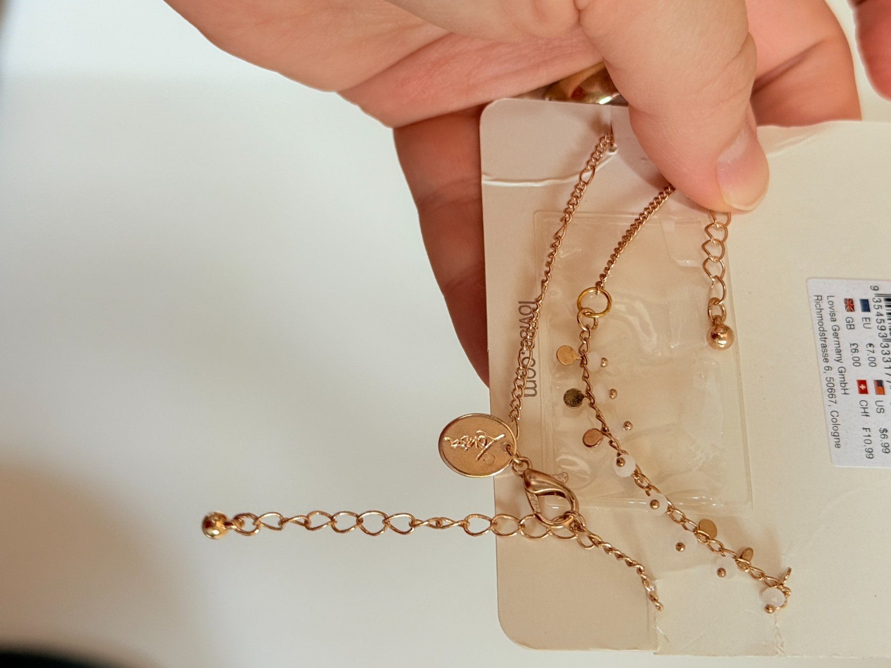 Bracciali & Braccialetti: Bracelet Lovisa nouveau état – Nuovo e nell'imballaggio originale da Genève venduto da AGBERG 5