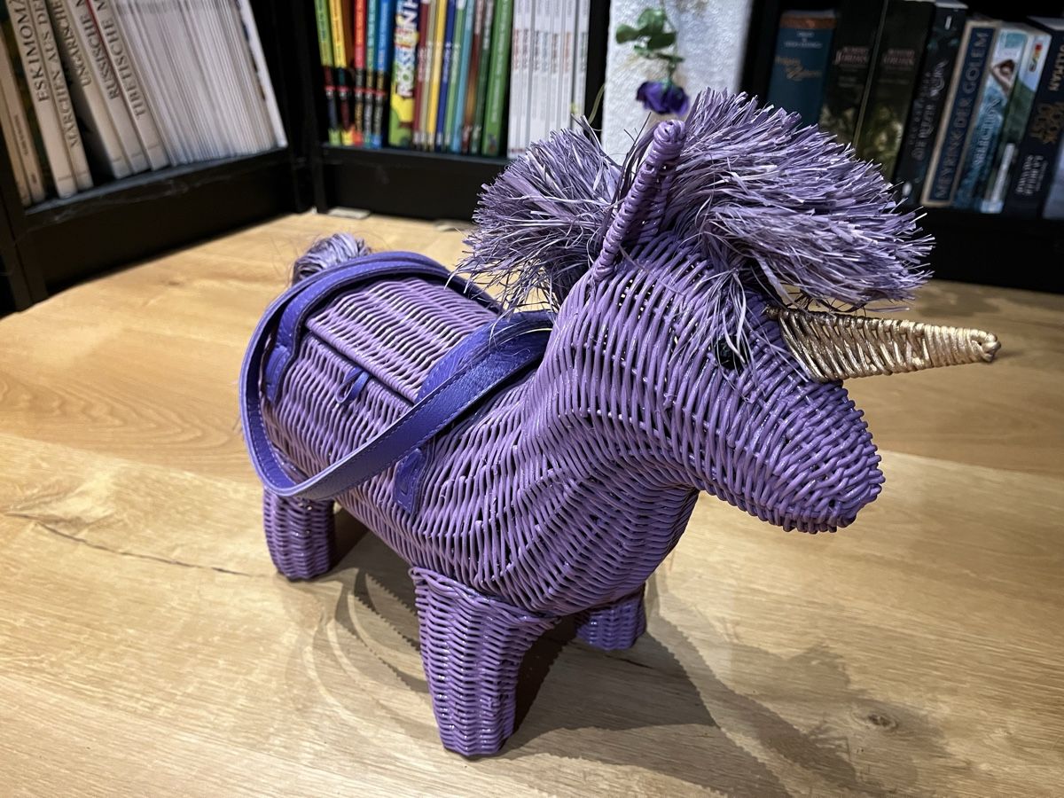 Borse da donna: Lila Einhorn Handtasche – Nuovo e nell'imballaggio originale da Islikon venduto da bluemoon8