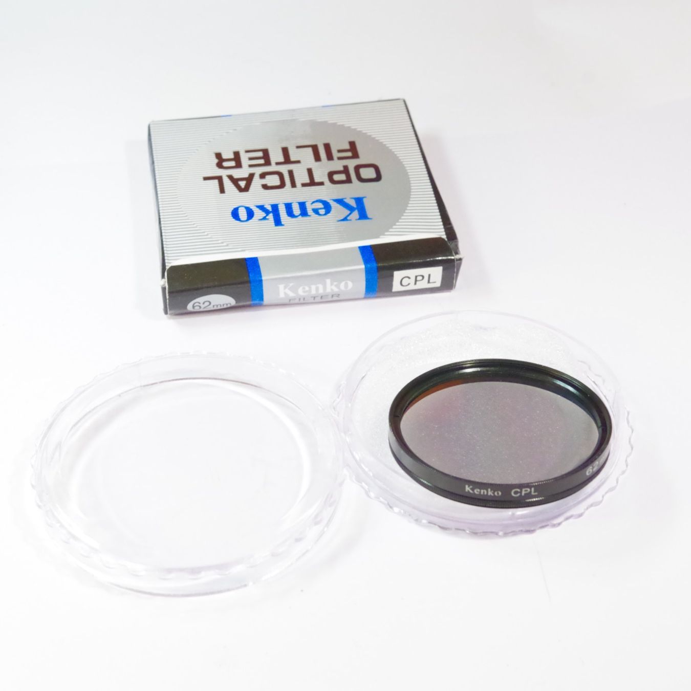 Kenko Filtri: Kenko Polfilter zirkular CPL Filter 62mm mit OVP – Usato da Erlinsbach venduto da foto_5018