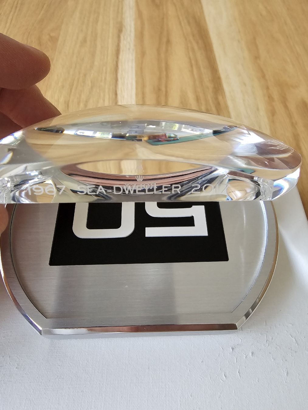 Tutte le decorazioni: Rolex Briefbeschwerer Jubiläum – Usato da Bottmingen venduto da Plemenito 4