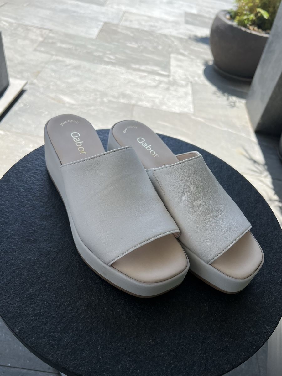 Gabor Damenschuhe: Lederpantolette Gabor neu – Neu (gemäss Beschreibung) aus Döttingen von Steinklopferin 4