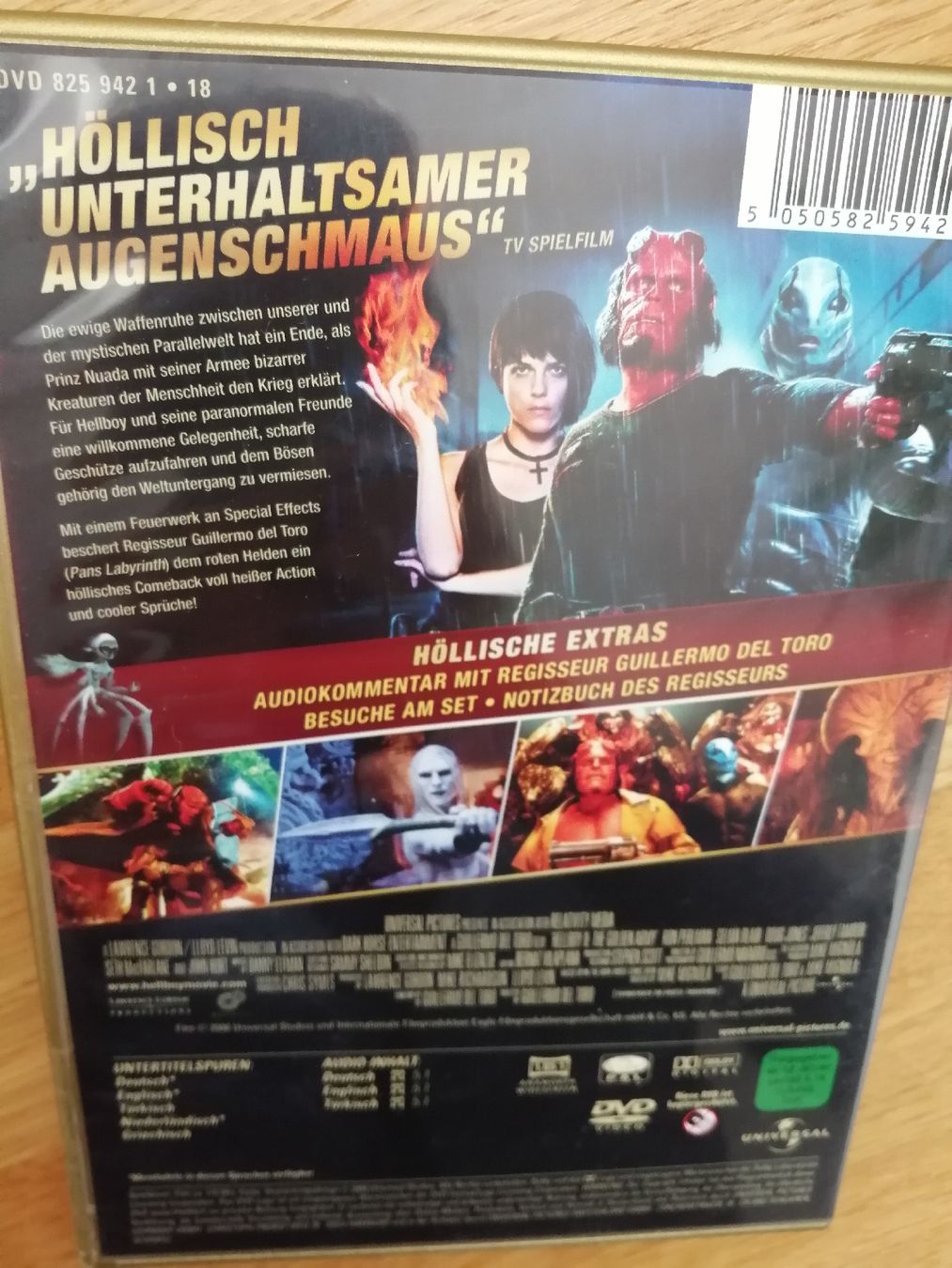 Tutti i DVDs: Hellboy - Die Goldene Armee, DVD – Usato da Windisch venduto da mer_6cjk 1