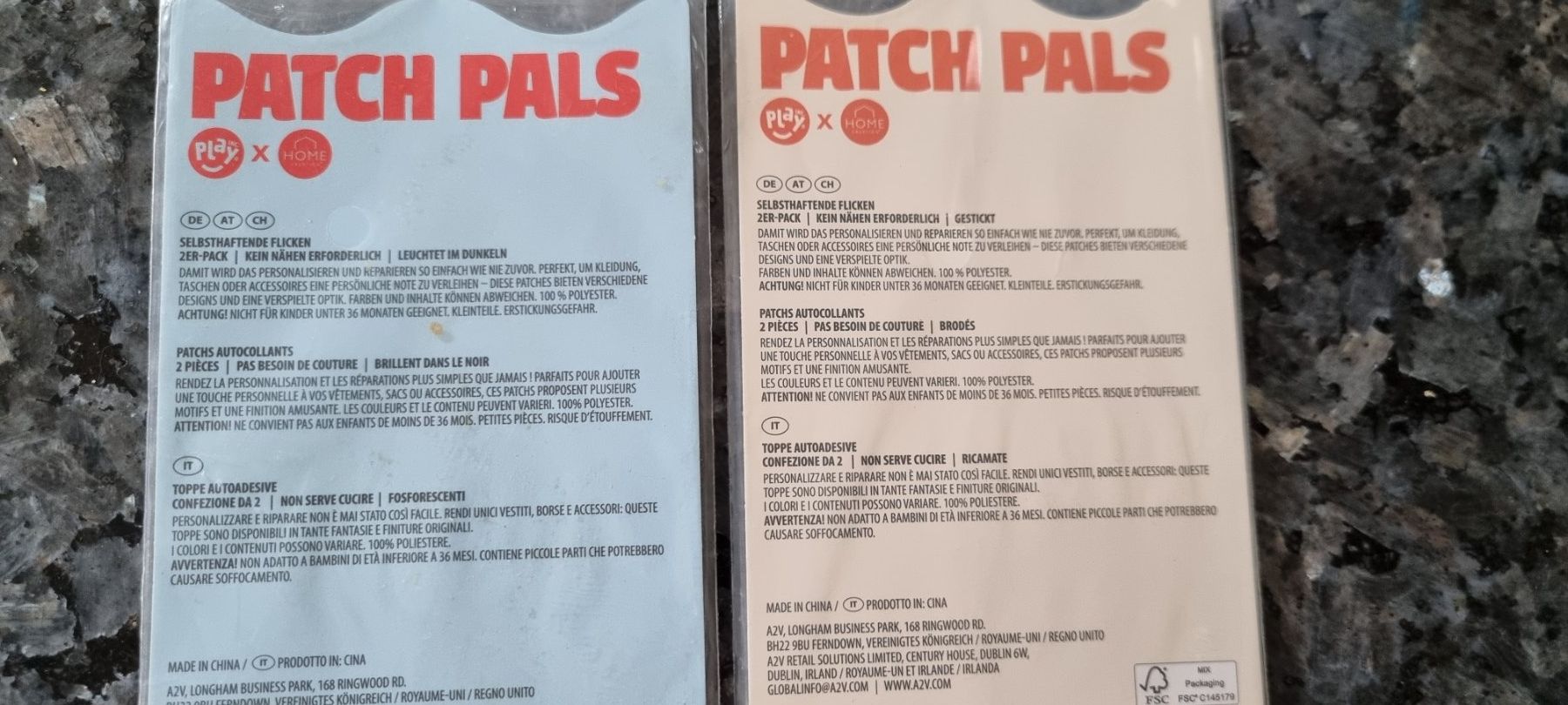 Sticker: Patch Pals Flicken Set 4 Stück selbsthaftend neu – Nuovo (secondo la descrizione) da egliswil venduto da Maggy6 1