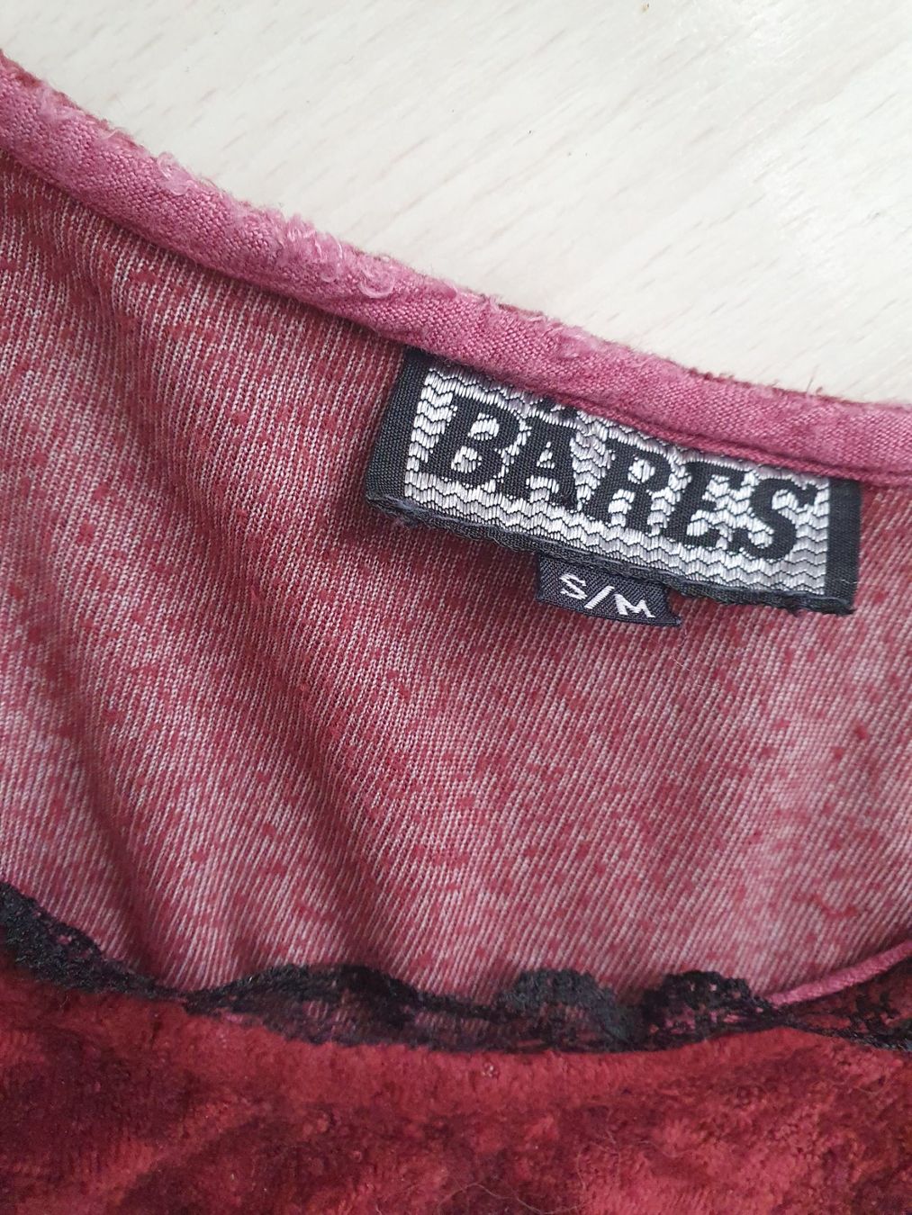 Camicette: Gothic Samtbluse Gr S "BARES" – Usato da Münsingen venduto da BlackTears-3 6