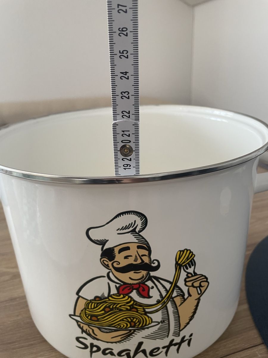 Pentole: Kochtopf mit Kochmotiv "Spaghetti"  – Usato da Egolzwil venduto da Dani-1901 1