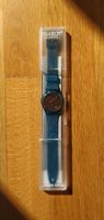 Rare Vintage Montre Swatch Homme BLUE LEAVES GN104 (1989)