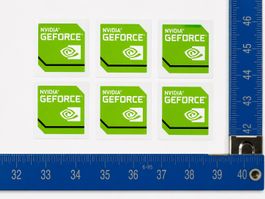 NVIDIA GeForce AUFKLEBER ¦ STICKER