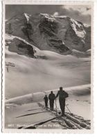 PONTRESINA Diavolezza Skigebiet Piz Palü - Touren-Ski-Läufer