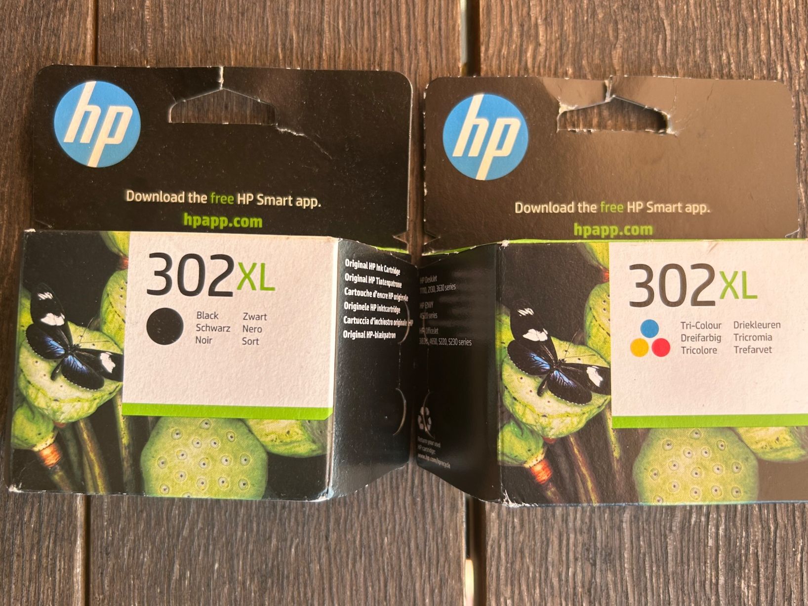 Hewlett Packard Cartucce per stampanti & toner: HP Original 302XL SET Multipack NEU -  mit allen vier Farben – Nuovo e nell'imballaggio originale da Oberwil b. Zug venduto da design_at_work