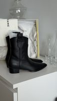 Frame leather boots