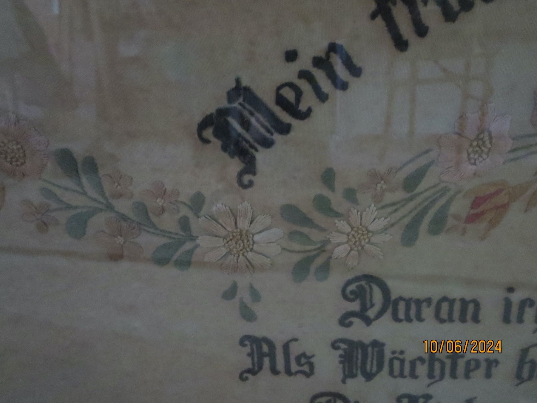 Foto & Immagini: Haussegen (gestickt) – Usato da ZUERICH venduto da Carolus1 1