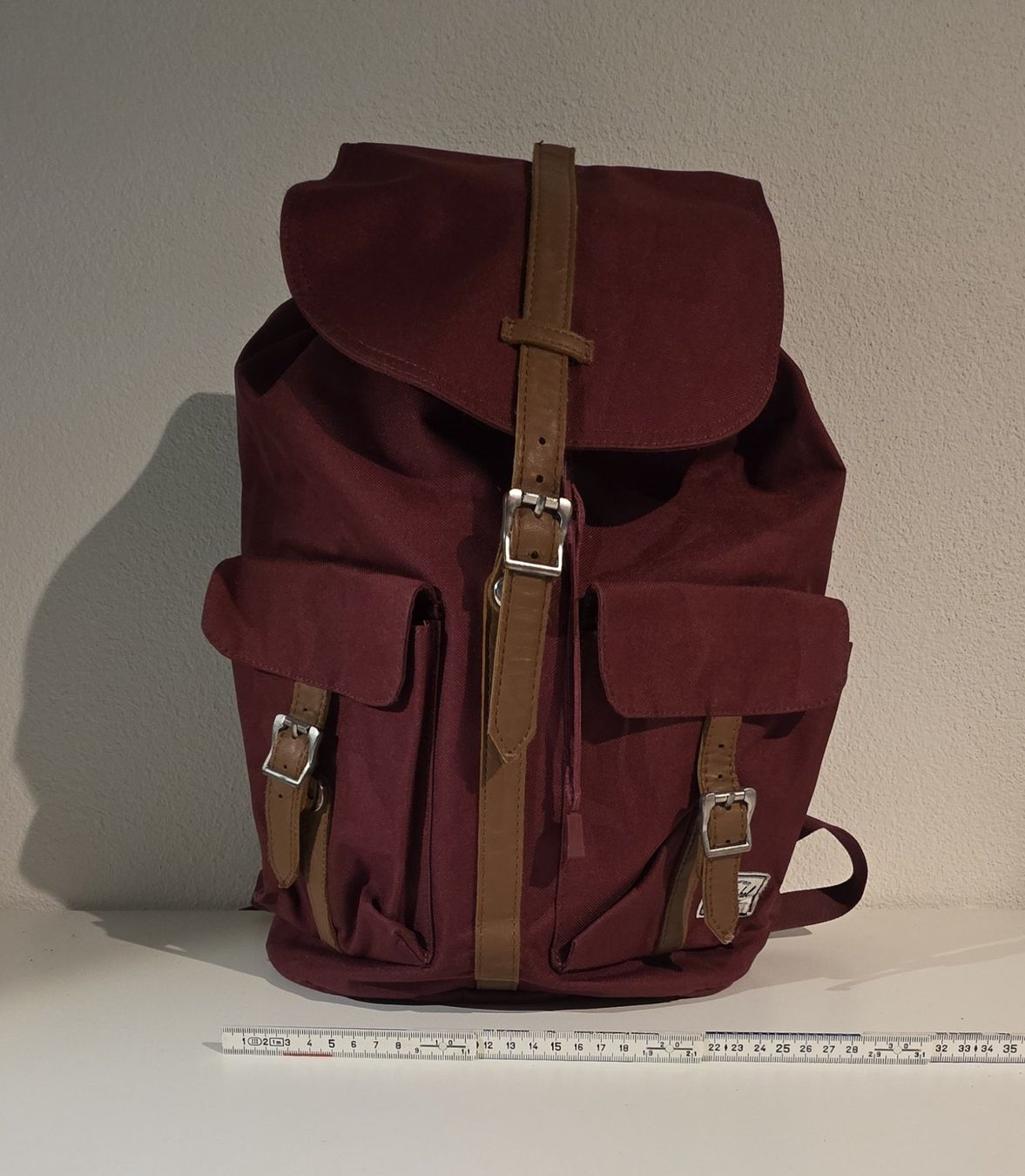 Herschel Zaini: Neuwertiger Herschel Rucksack, bordeauxrot – Usato da Wichtrach venduto da Croianer