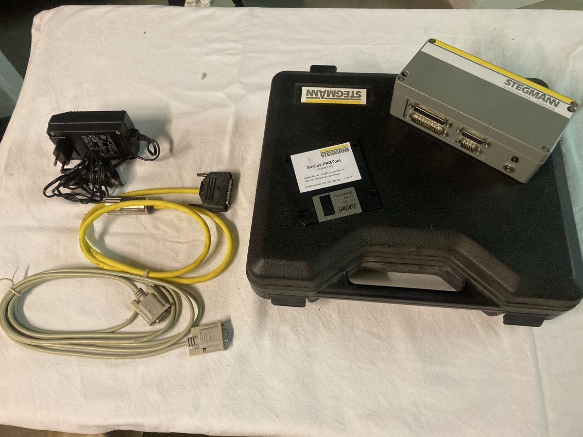 Componenti elettronici: Stegmann Programming Tool, Art. 81B001012043 / 81B001012023 – Usato da Rothrist venduto da Seafarer68