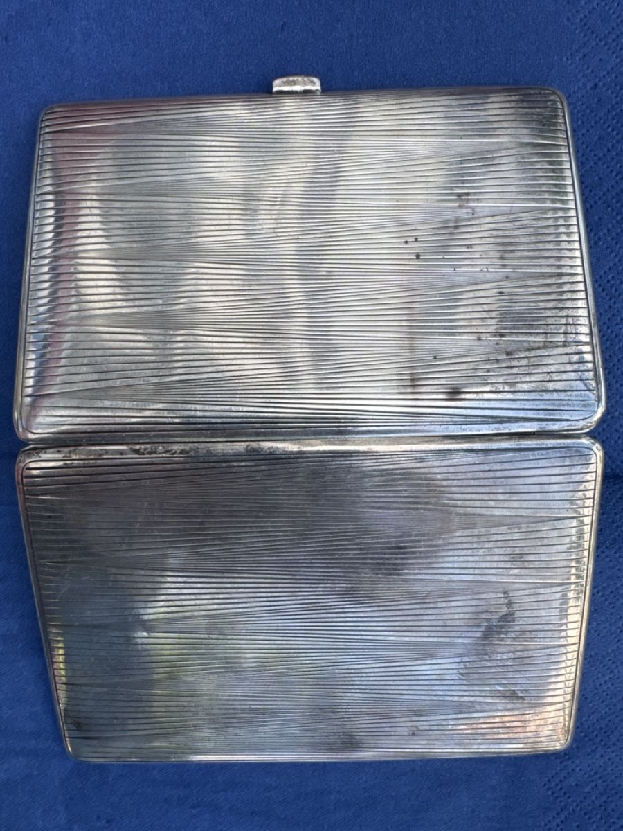 Altri Prodotti per fumatori: Antike Zigarettenetui Schatulle Silber 800 Gravur – Usato da Zürich venduto da Brockiwelt 5