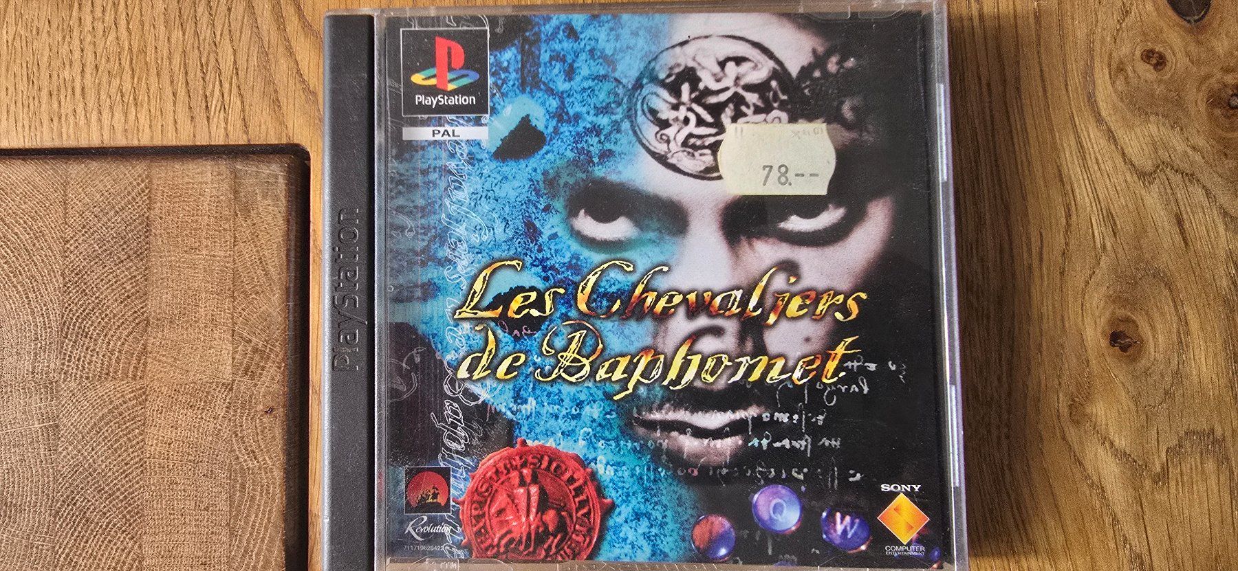 Giochi: Retrogaming Les chevaliers de Baphomet 1 original – Usato da Renan BE venduto da Sliardet