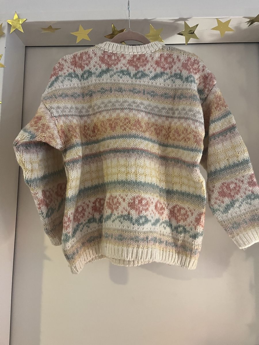 Maglioni & Felpe: Damen Pullover bunt vintage selbstgemacht – Usato da Zürich venduto da Closetbesties 3