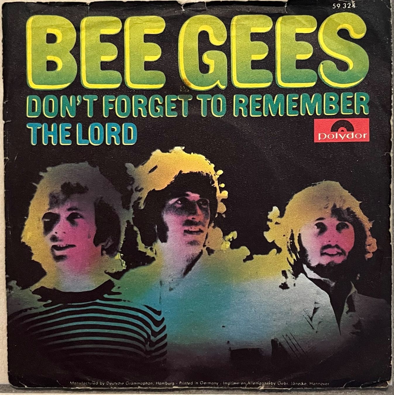 Schallplatten: BEE GEES - DON'T FORGET TO REMEMBER – Gebraucht aus Bussigny von vinyl-pas-cher
