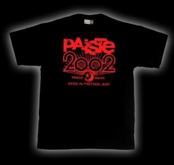 Drums & Percussion: PAISTE T-Shirt 2002 Gr. S – Neu und originalverpackt aus Bühl BE von x-drums 1