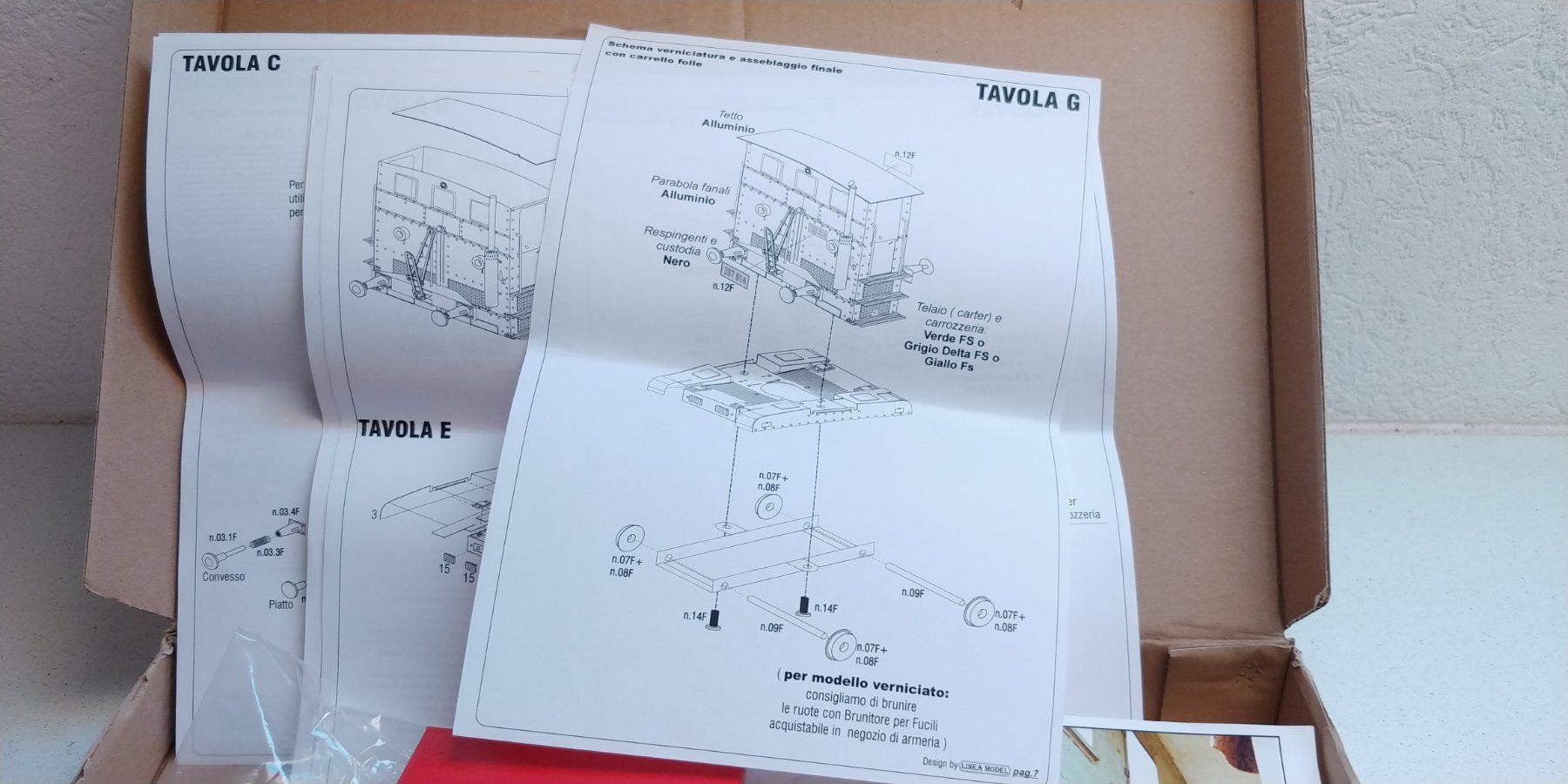 Modellini di ferrovie: Modellbausatz Gr207-Gr208 "SOGLIOLA" – Usato da Waltenschwil venduto da Ardnas007 3
