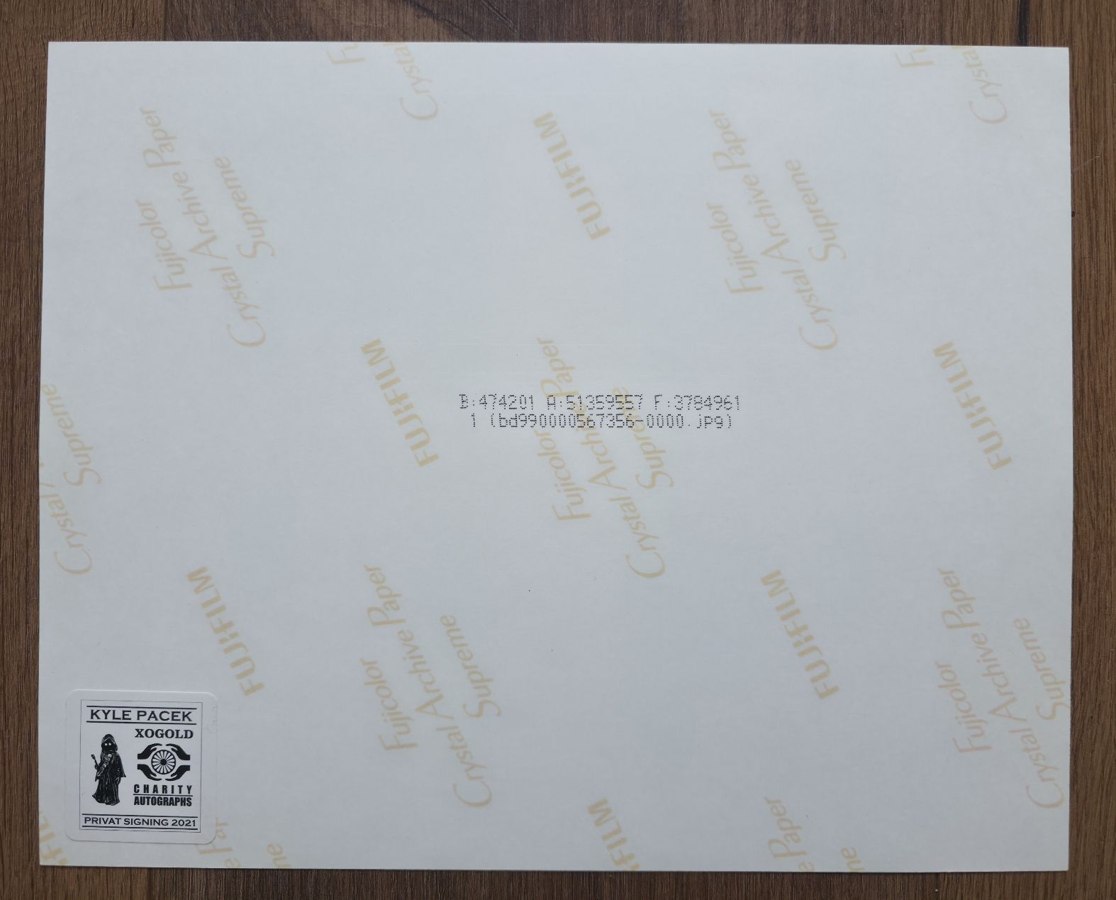 Autografi: Kyle Pacek – The Mandalorian Autogramm – Nuovo (secondo la descrizione) da Rümlang venduto da Starlord_16 1