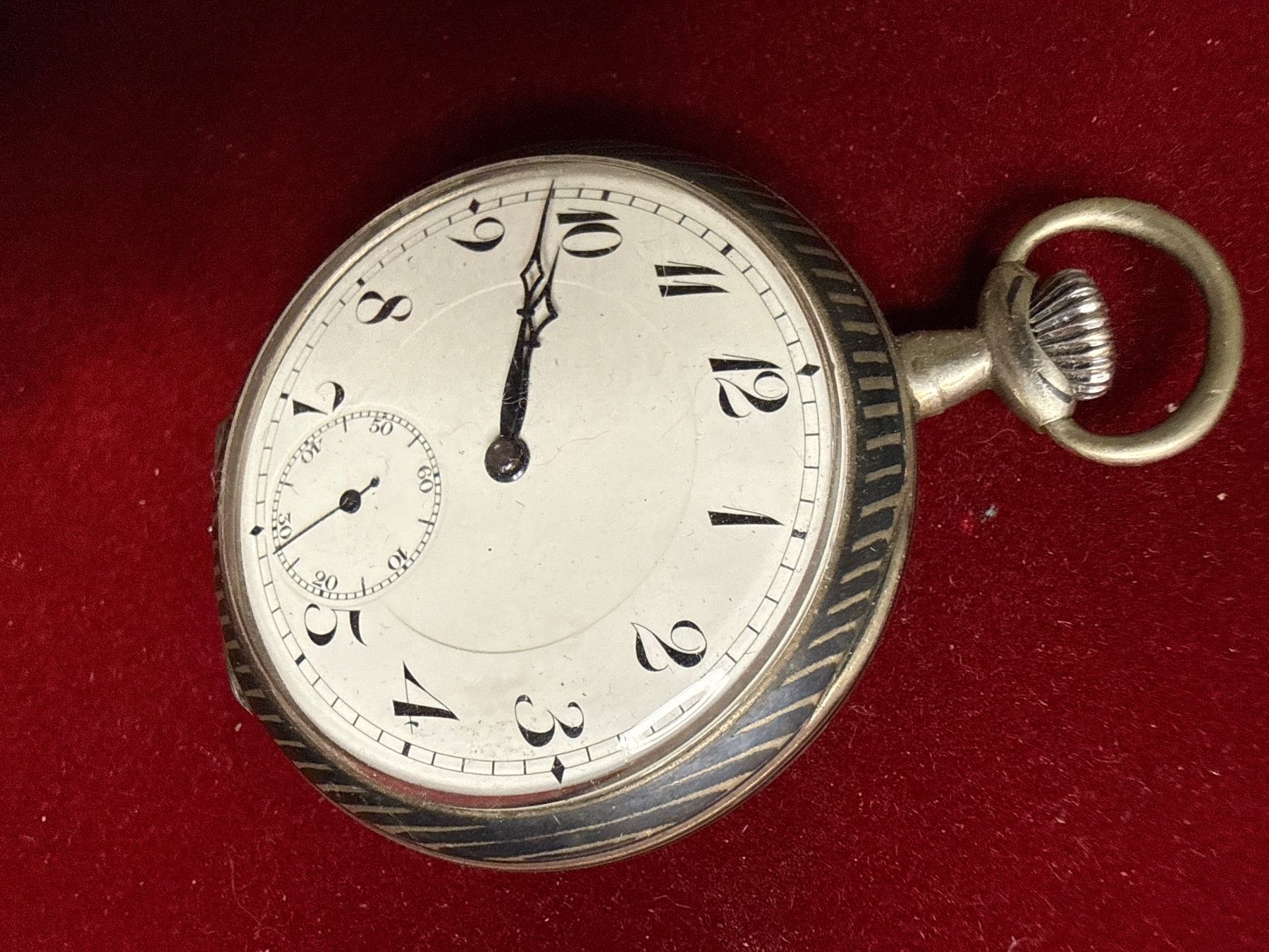 Orologi: Antike Taschenuhr echt Silber 48 mm – Usato da Pfeffingen venduto da Allhandelklgwatches 1