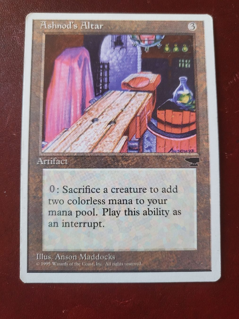 Jeux: Magic The Gathering - Ashnods Altar – D'occasion à Untersiggenthal par vonberner