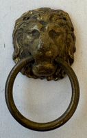 VINTAGE TÜRKLOPFER LÖWENKOPF MIT RING