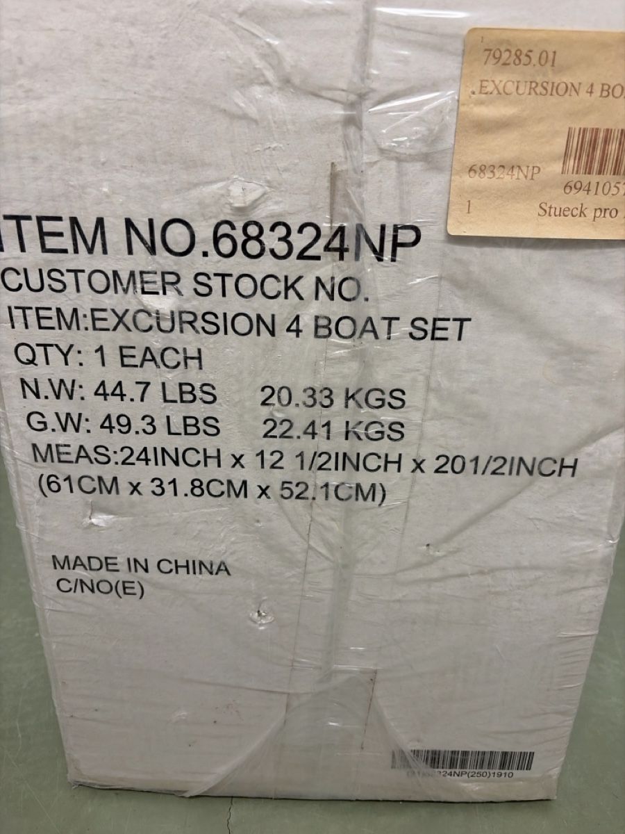 Boote: INTEX EXCURSION 4 Boot Neu – Neu und originalverpackt aus Lätti von Oskary 3