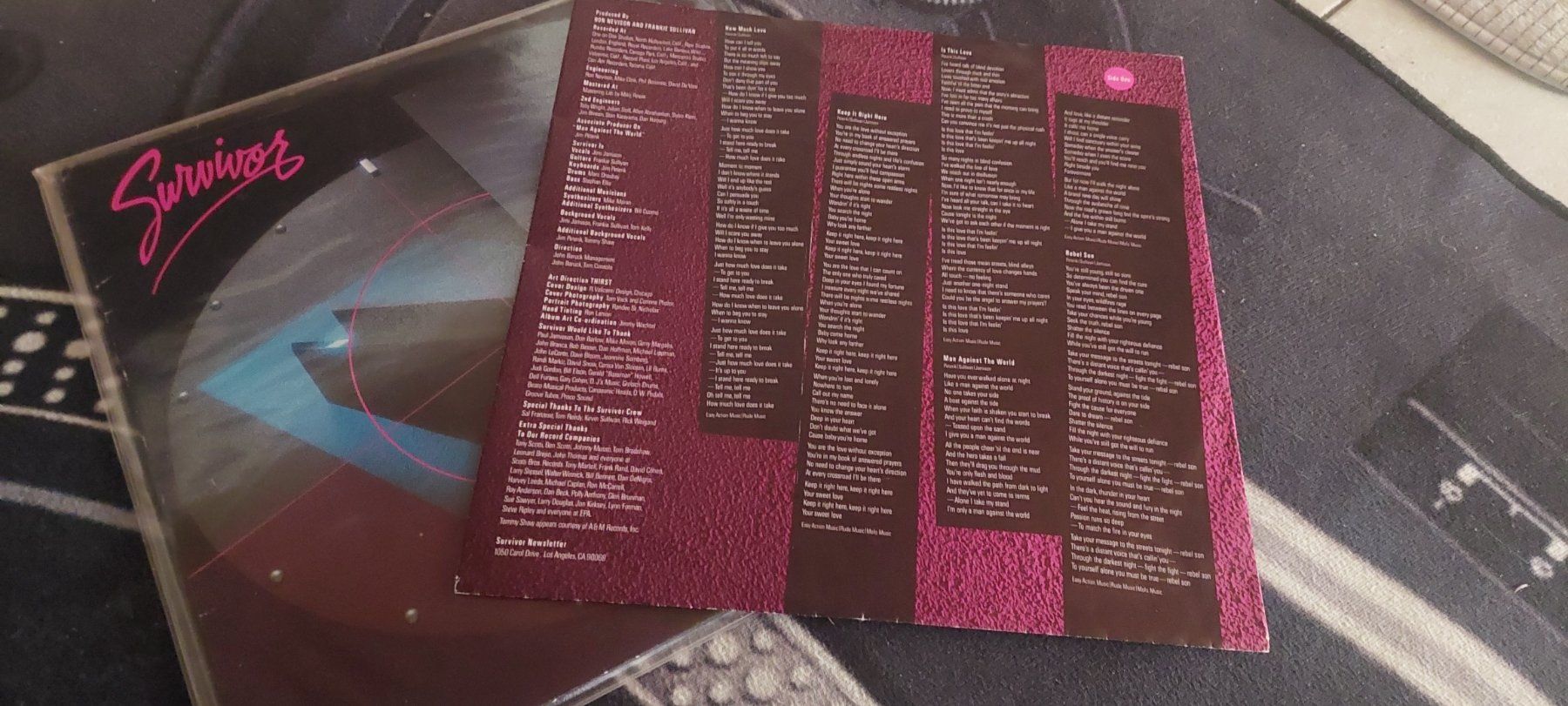 Schallplatten: SURVIVOR: When seconds count LP (1986) – Gebraucht aus NENDELN von Vinylandmote 2