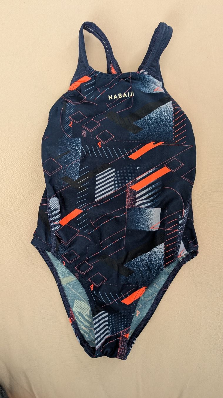 Decathlon Costumi da bagno & Bikini: NEU Badeanzug Kind Gr. 110 bis 116 – Nuovo e nell'imballaggio originale da Rothenburg venduto da Sonne0310 1