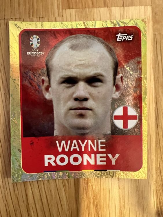 Topps EURO 2024 LEG 3 Wayne Rooney GOLD Kaufen Auf Ricardo