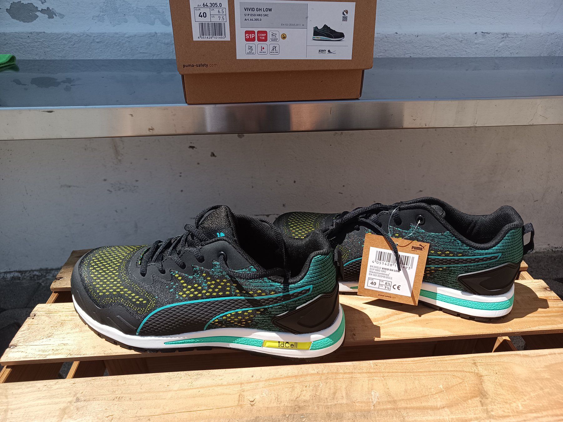 Puma Herrenschuhe: Puma Sicherheitsschuhe 1SP 40 – Neu und originalverpackt aus Oberegg von A-Z.Handel.Loehrer 3