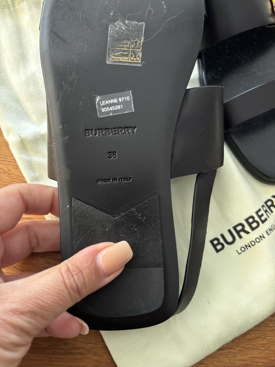 Burberry Scarpe da donna: Burberry Sandalen Monogram new – Nuovo (secondo la descrizione) da Herrliberg venduto da Annamariaherrliberg 2