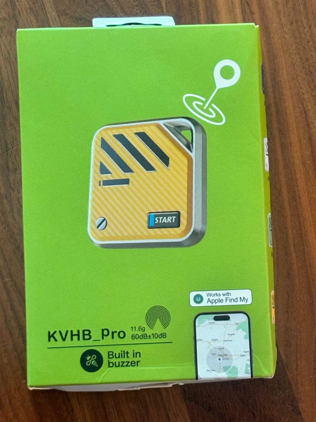 Misurare: Locator KVHB_Pro neu mit Apple Finder Tracker – Nuovo (secondo la descrizione) da Zürich venduto da engebrunau