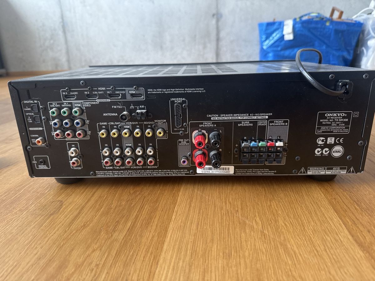 Onkyo Receiver: Onkyo TX-SR308 AV-Receiver 5.1 – Gebraucht aus Diepoldsau von Brueckernico 2