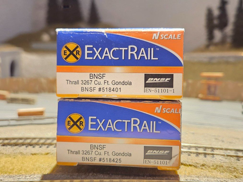 Athearn Modellini di ferrovie: 2x BNSF Thrall gondola – Usato da Goumoens-la-Ville venduto da nsbourquin 4