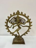 Messingskulptur Shiva Nataraja König des Tanzes