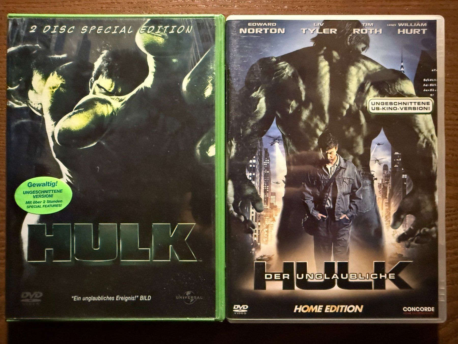 Tutti i DVDs: Hulk & Hulk - Der unglaubliche – Usato da Zürich venduto da FilmFreunde