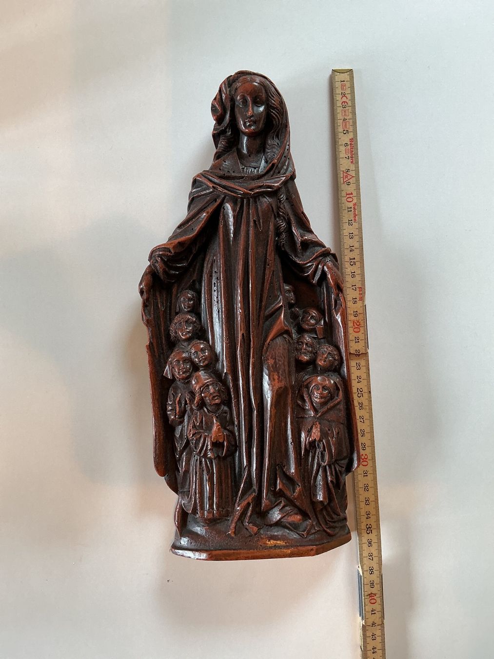 Statuette: Alte Wachsfigur Madonna – Usato da Triesen venduto da boston7