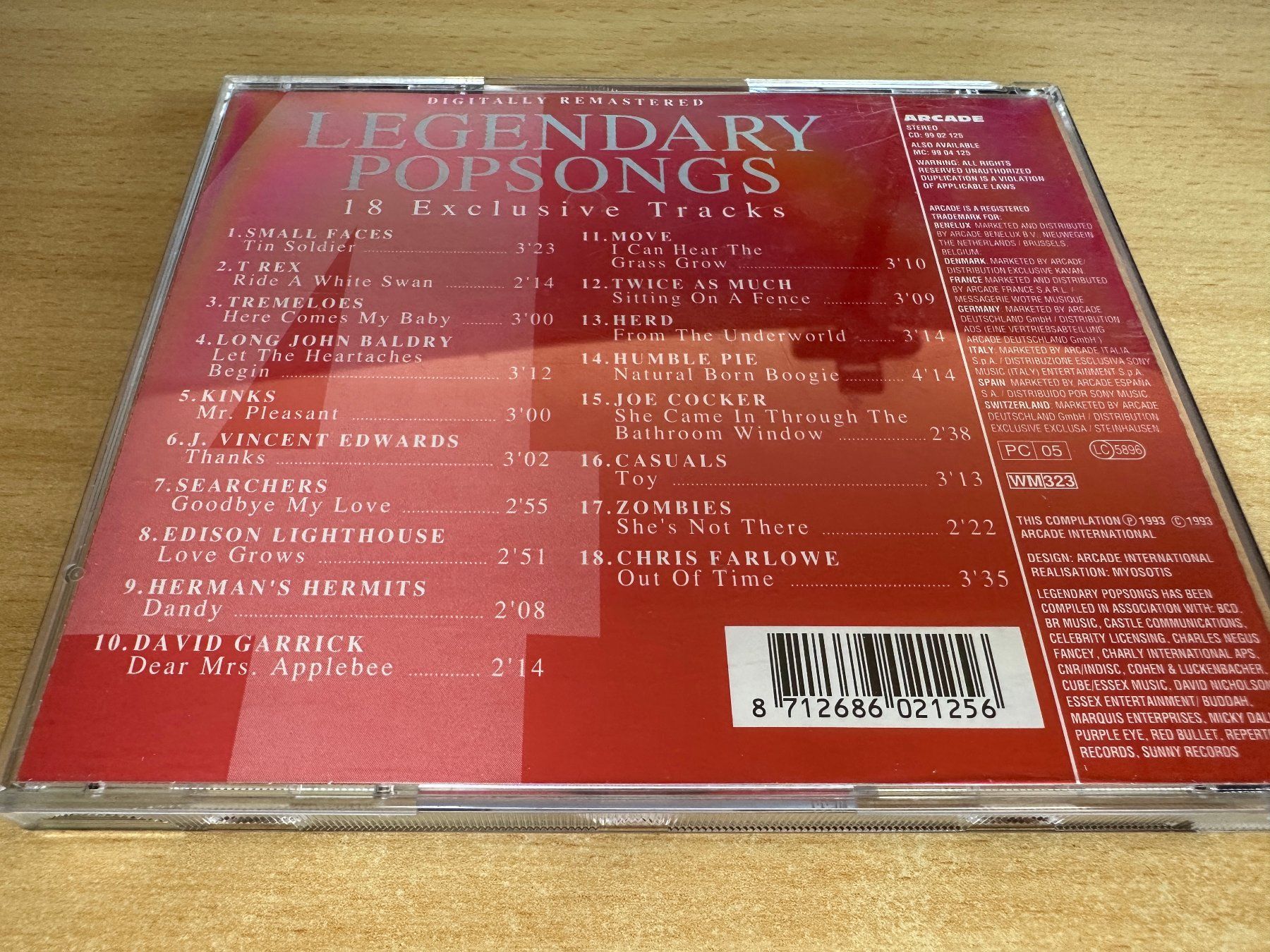 CD: Various – Legendary Popsongs Vol.4 – Usato da Rikon im Tösstal venduto da Alpenmutz 1
