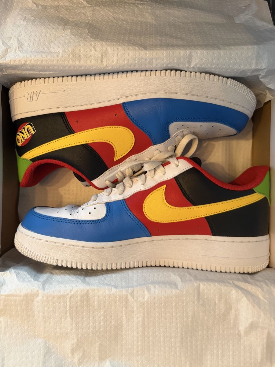 Nike Scarpe da uomo: AIR FORCE 1 '07 QS UNO ❤️💚 – Nuovo (secondo la descrizione) da Boudry venduto da LuigiLoot 5