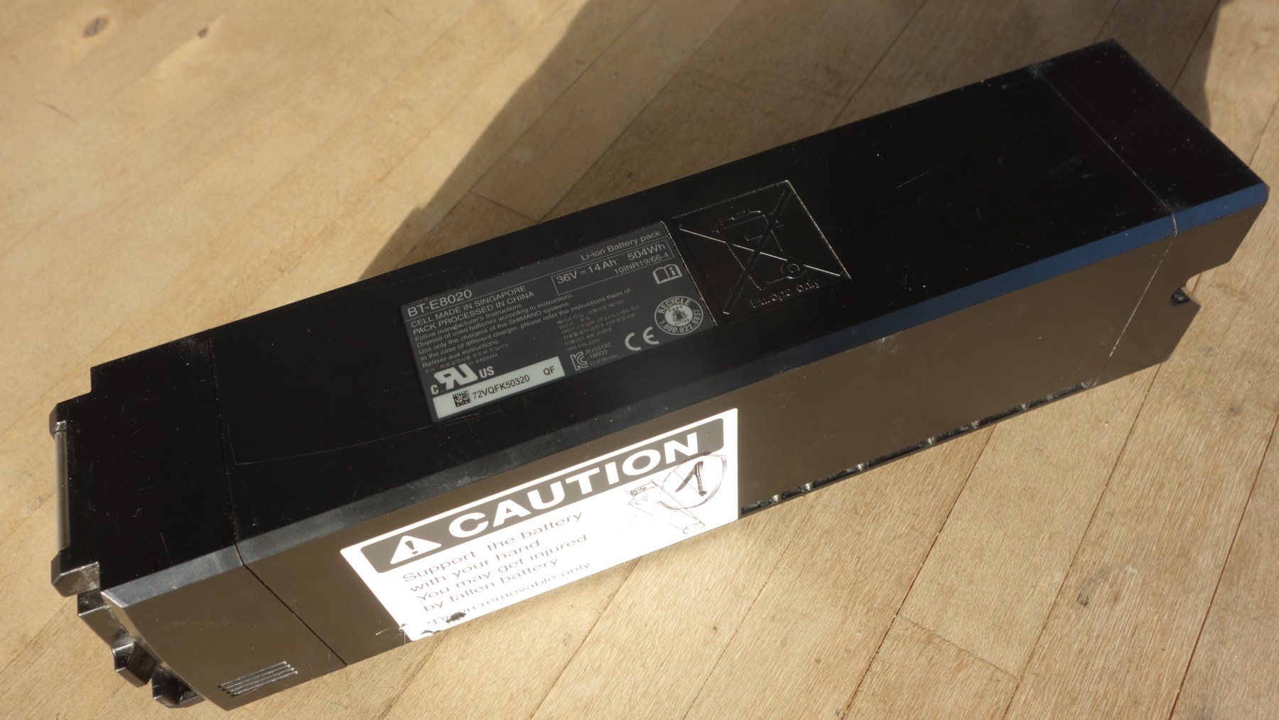 Shimano Batterie: Shimano BT-E8020 Steps E-Bike Akku Batterie  VERSAND MÖGLICH – Usato da Innerferrera venduto da tic_p7qd 3