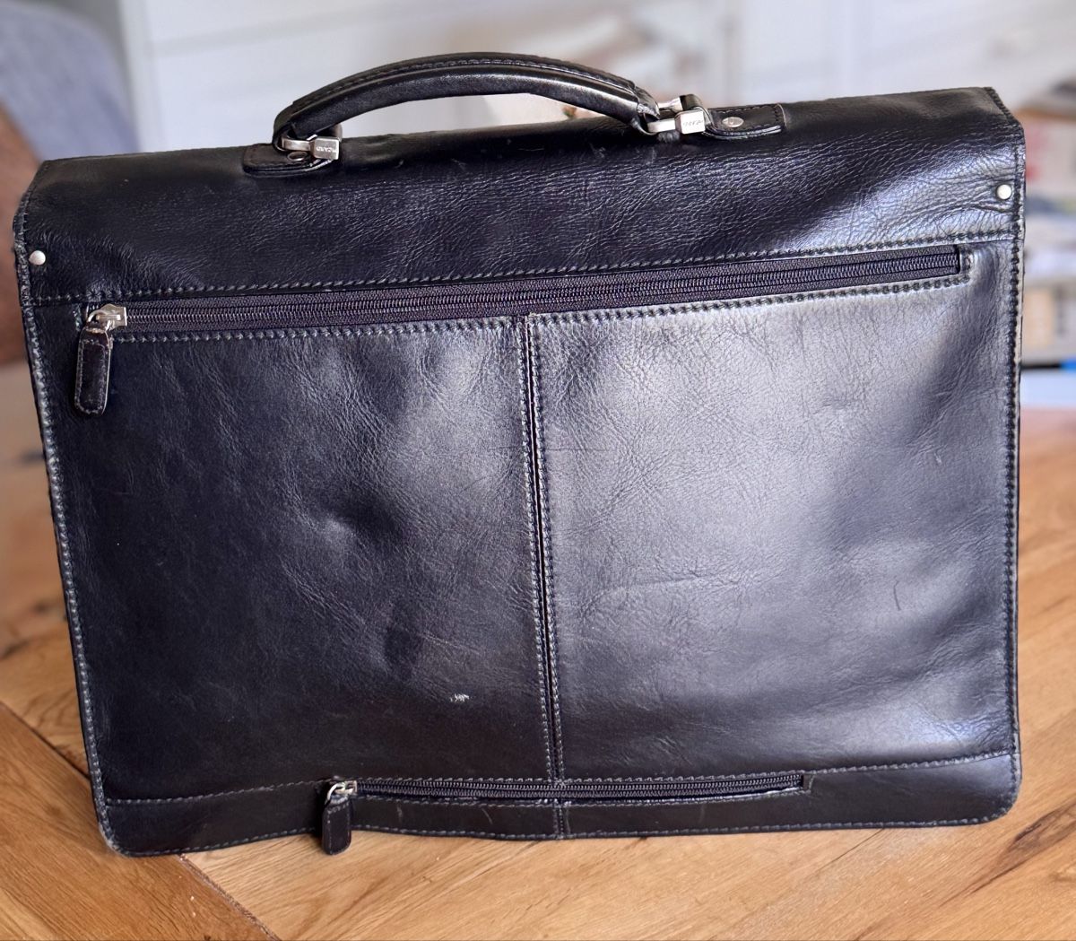 Picard Valigie & Borse: Picard, schwarze Herren-Aktentasche – Usato da Gurmels venduto da Orija 1