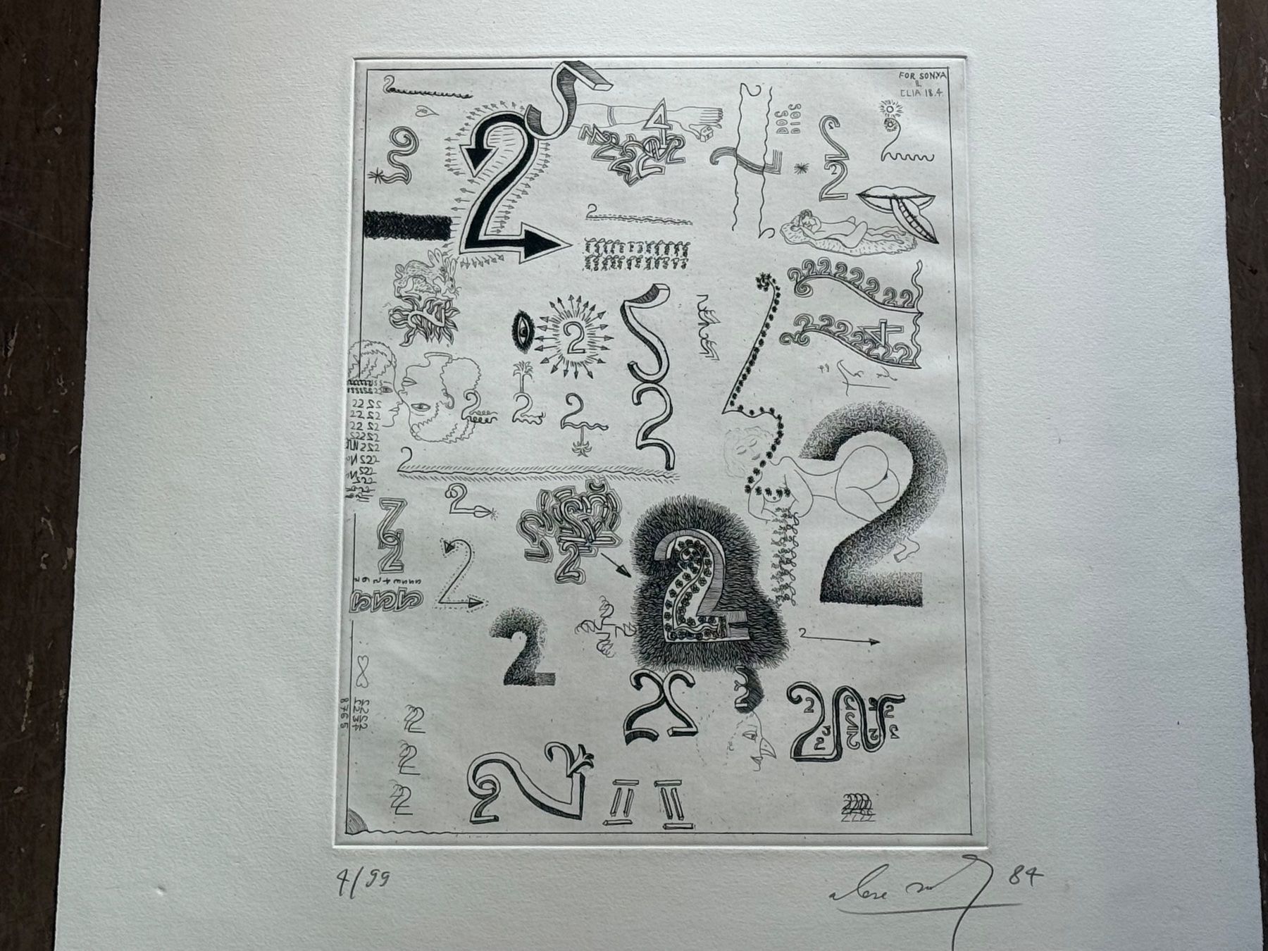 Grafica & Litografie: Alex SADKOWSKY Radierung signiert/nummeriert – Usato da Bern venduto da Jwpm66 1