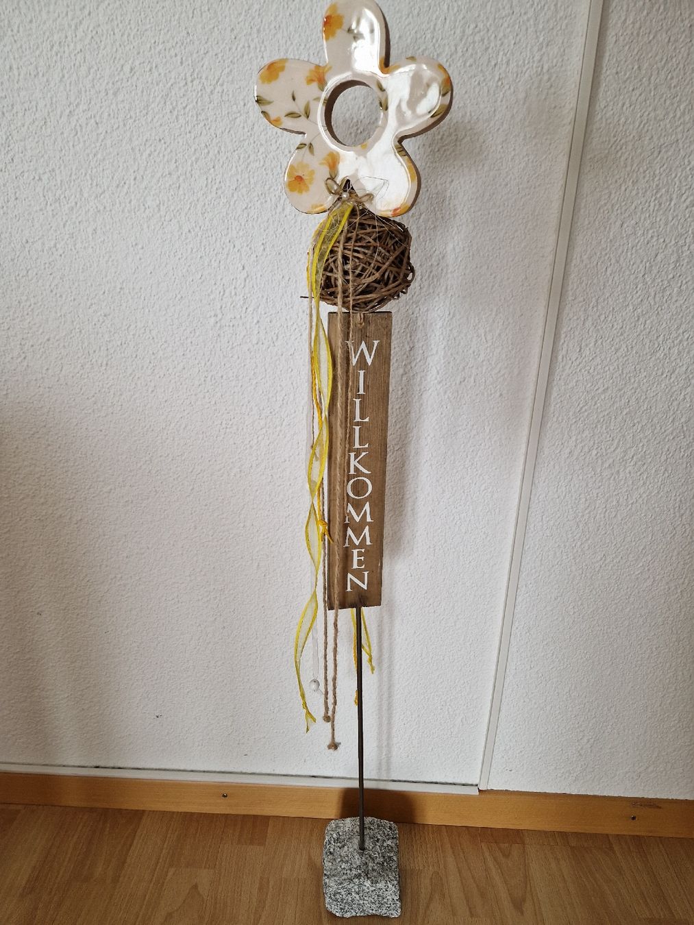 Tutte le decorazioni: Deko Ständer "Willkommen" 🌼 – Nuovo (secondo la descrizione) da Kulmerau venduto da Doene7