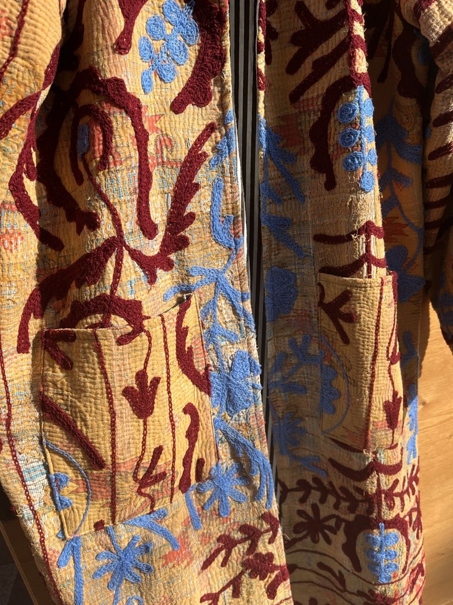 Mäntel: Long Bohemian Jacket – Handmade embroidered – Neu und originalverpackt aus Chiasso von Pat_chuli 7