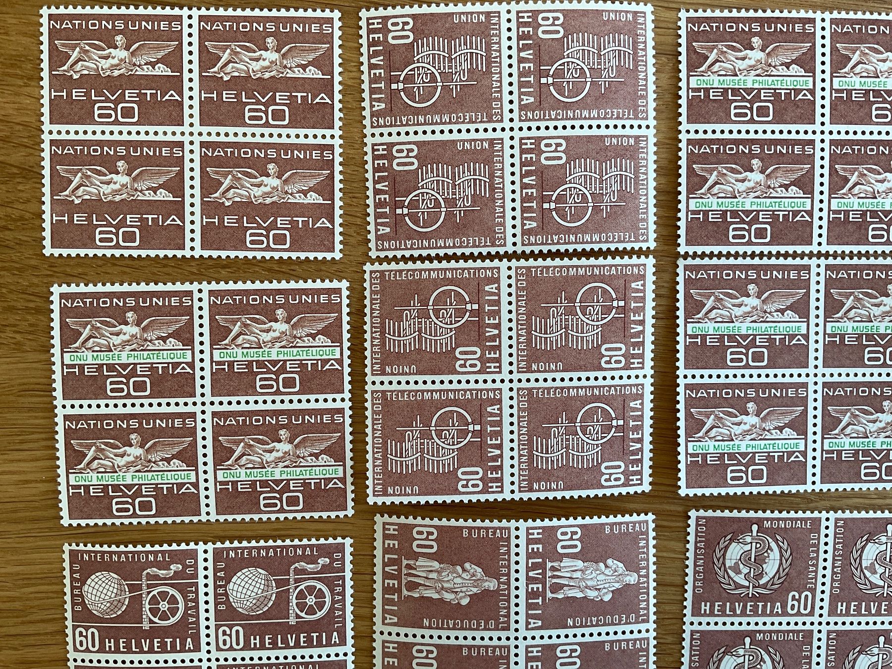 Alle Briefmarken: 60Fr Ämter Frankaturware ungestempelt postfrisch Sammlung – Neu (gemäss Beschreibung) aus Wil SG von Chefsugus 1