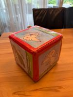 Spielwuerfel Maus und Frosch mit Texten guter Zustand